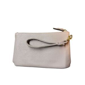 Adrienne Vittadini Studio Women's Gray Detachable Strap Charging Wallet Wristlet